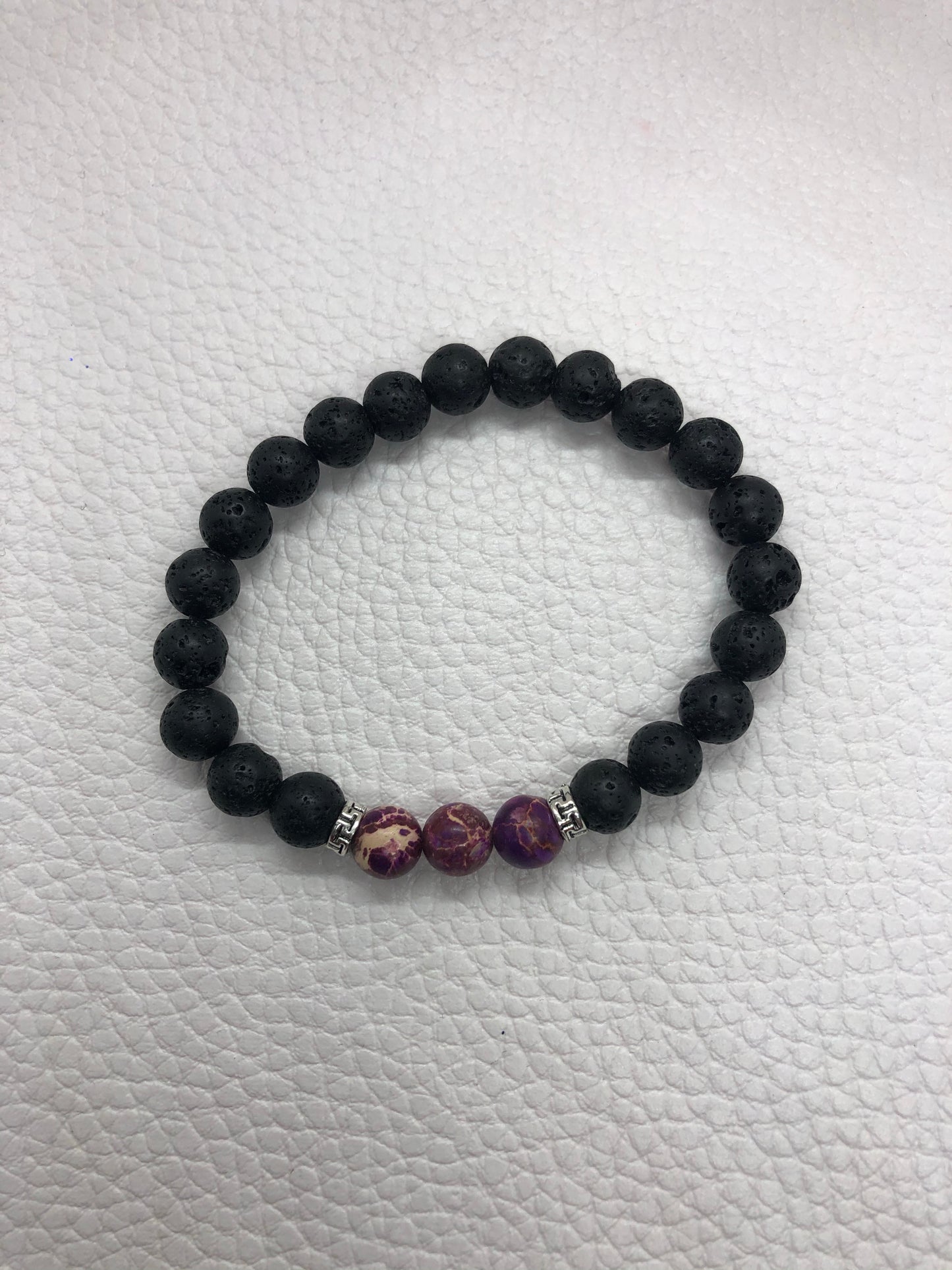 Lava bead bracelet