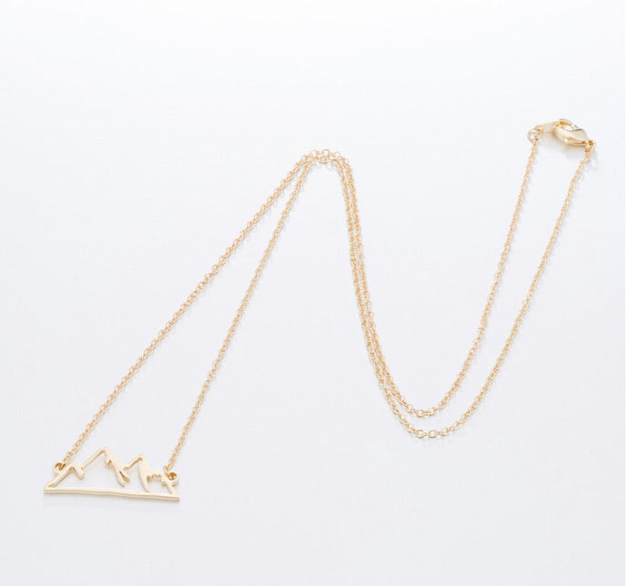 Mountains are calling necklace