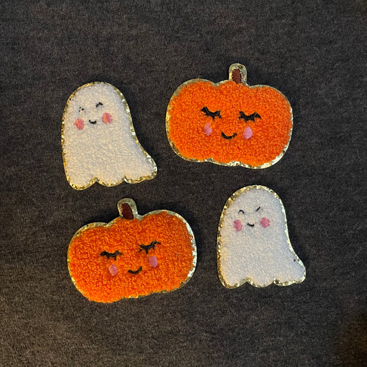 Pumpkin and Ghost Patches Set