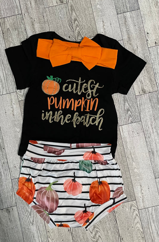 Pumpkin Three Piece Set
