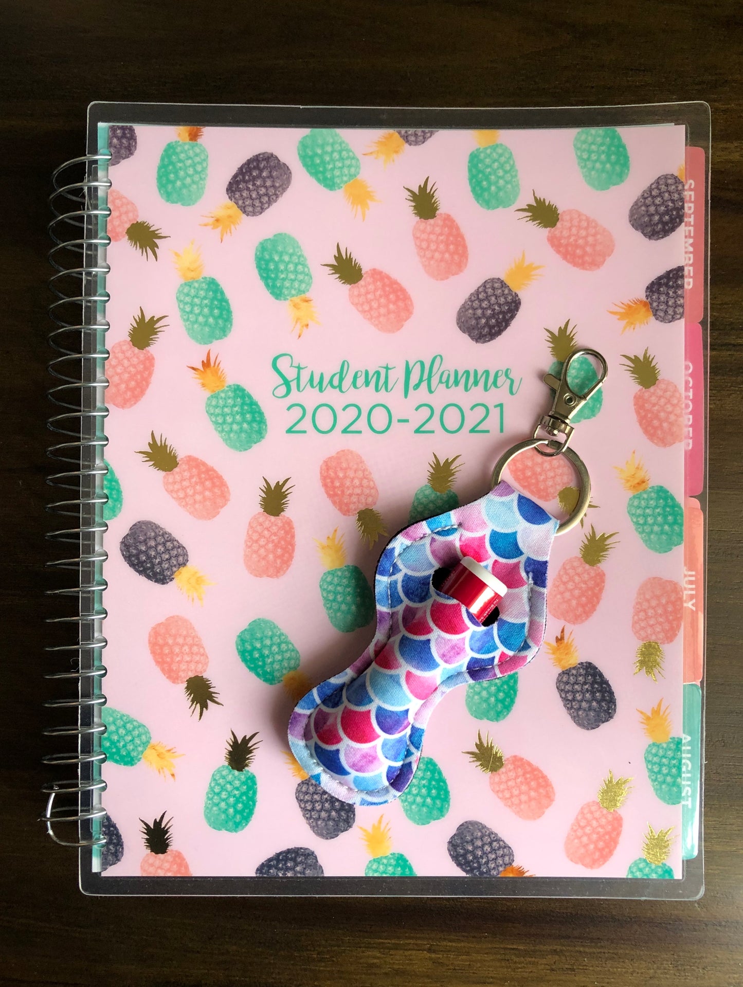 Lip gloss keychain