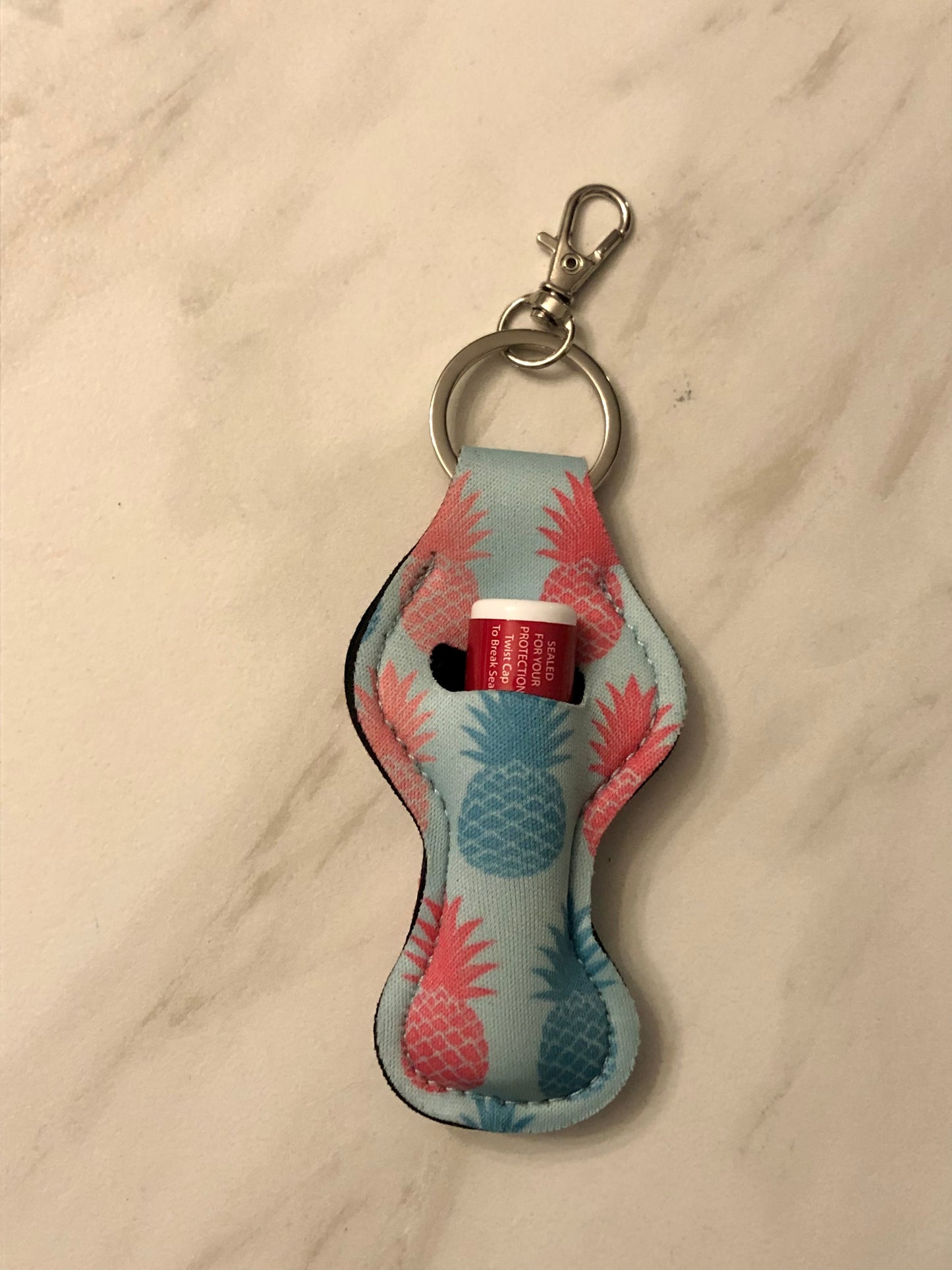 Lip gloss keychain