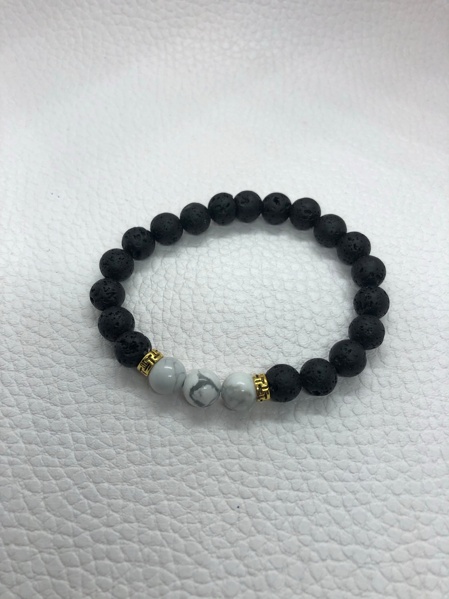 Lava bead bracelet
