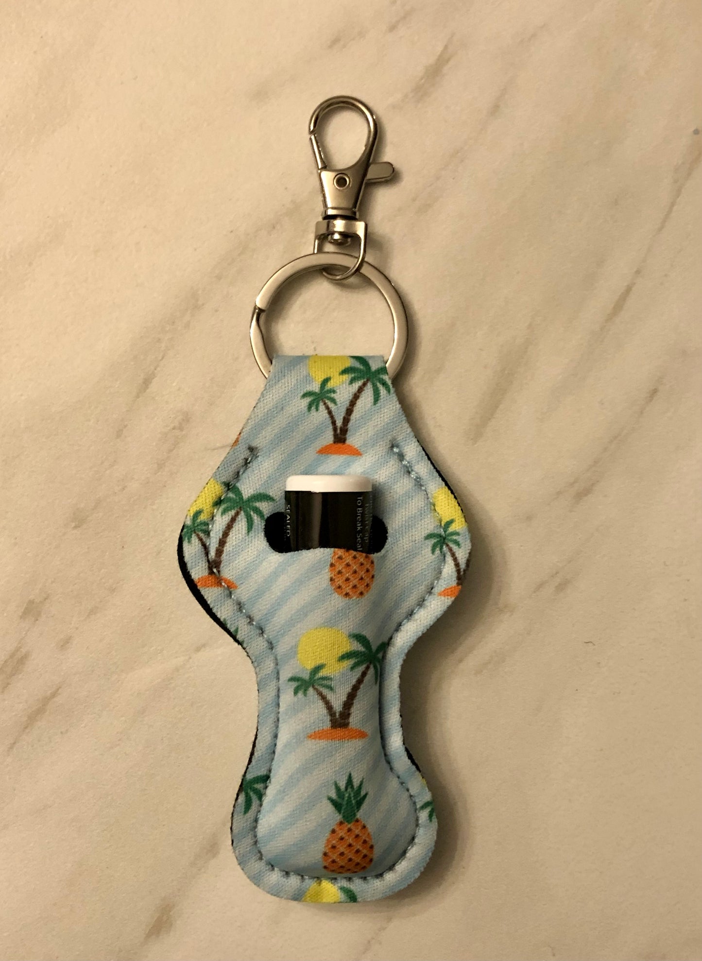 Lip gloss keychain