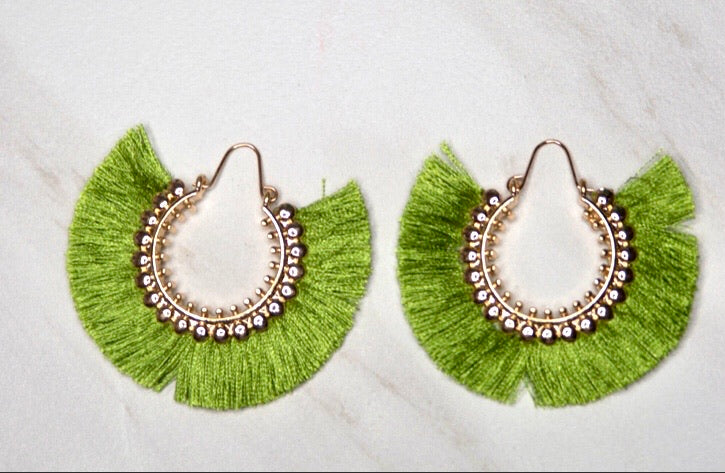 Boho Fringe Earrings