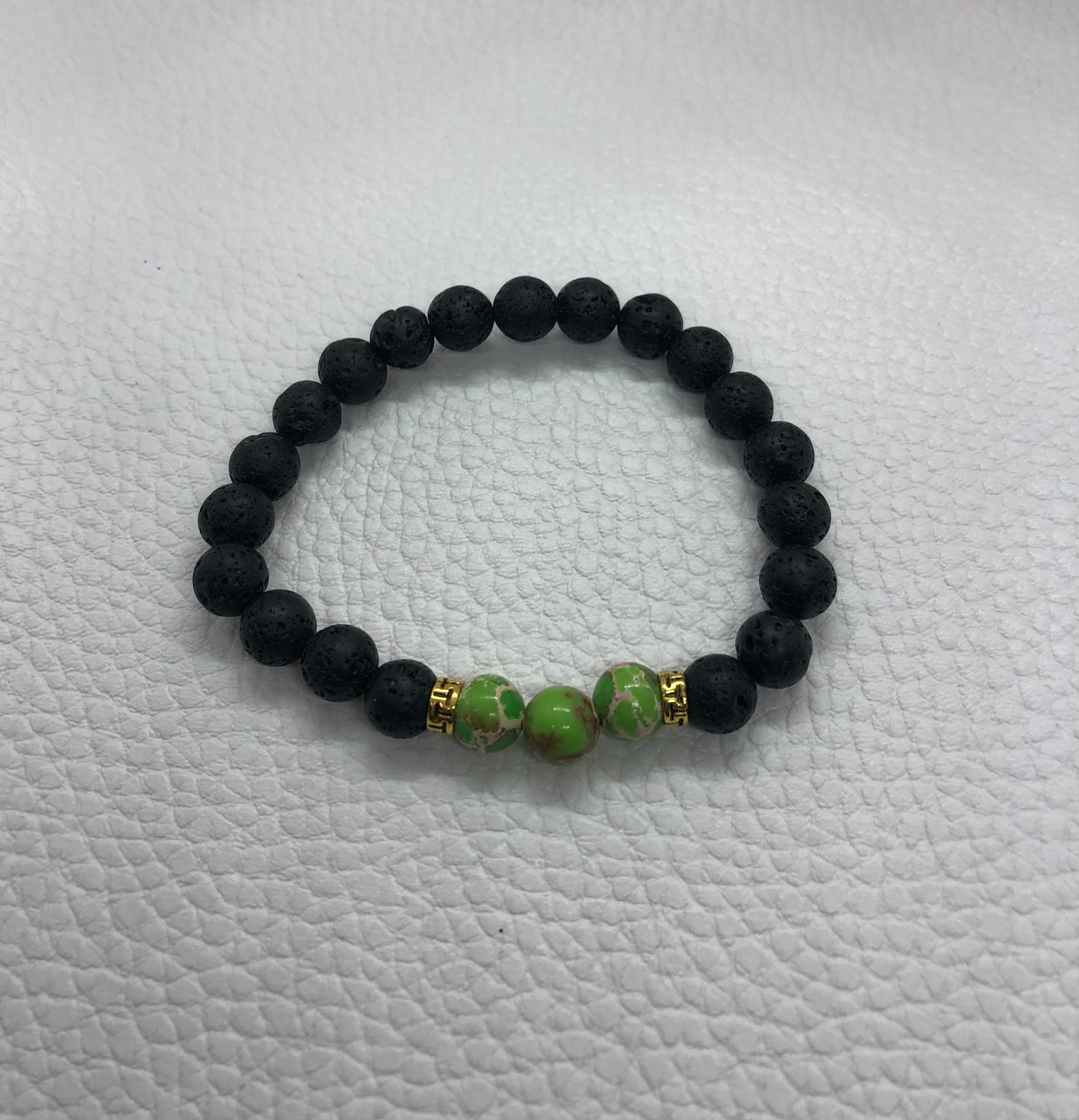 Lava bead bracelet