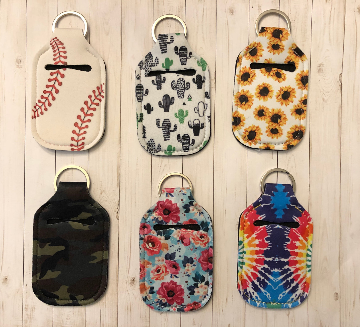 Hand Sanitizer Keychain