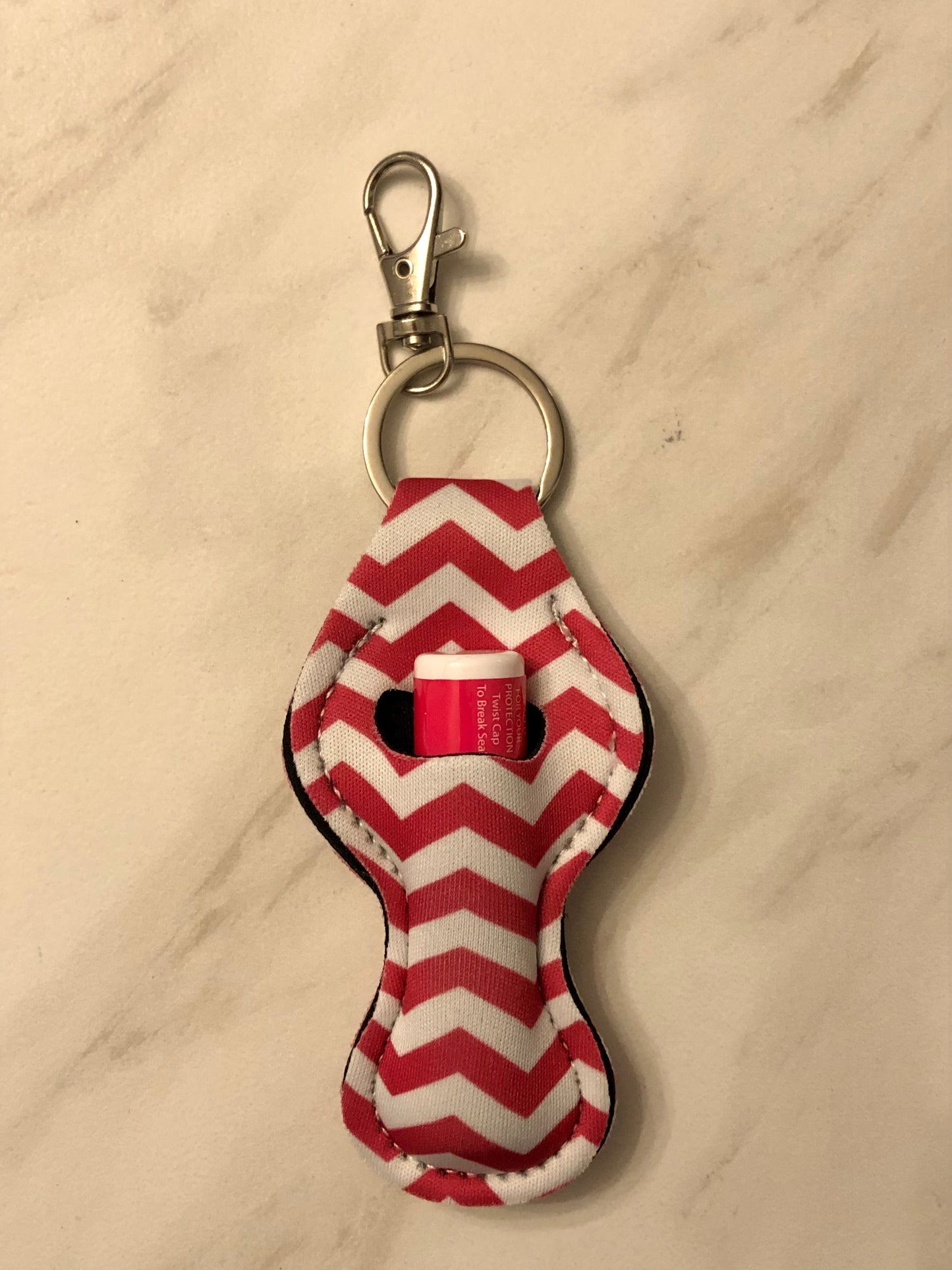 Lip gloss keychain