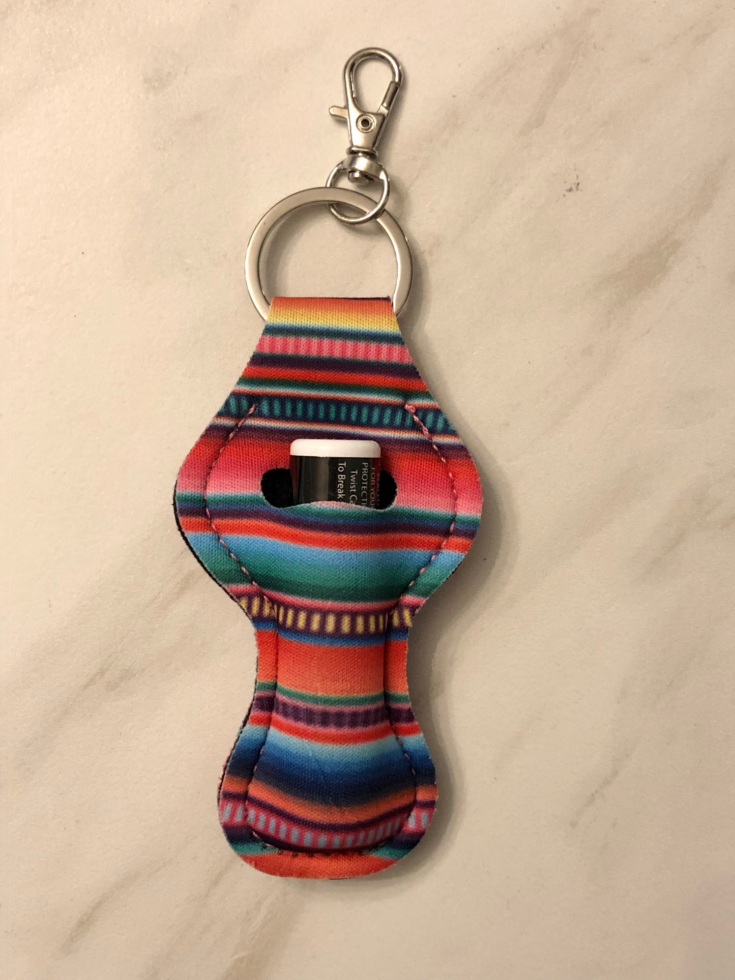 Lip gloss keychain