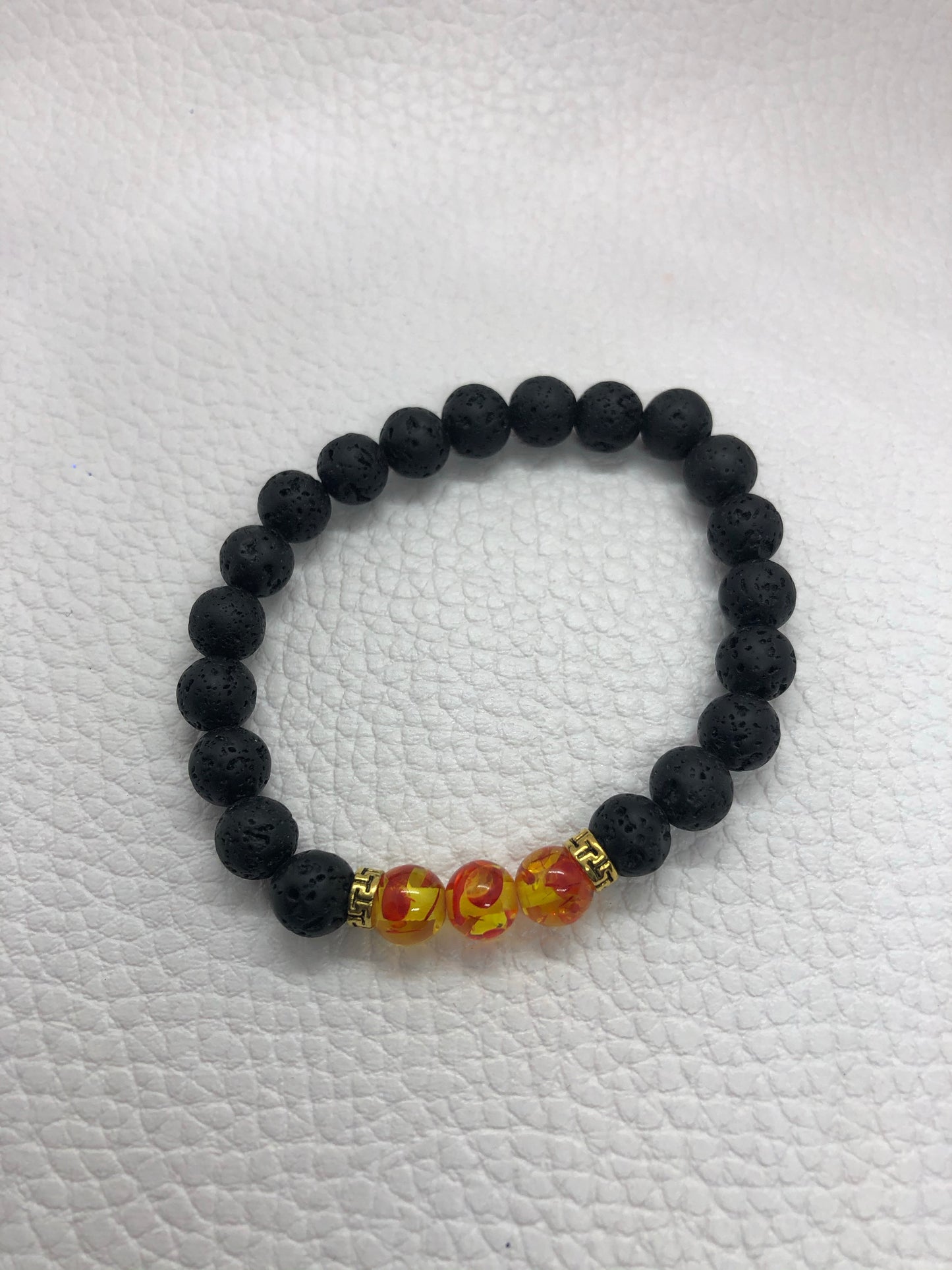 Lava bead bracelet