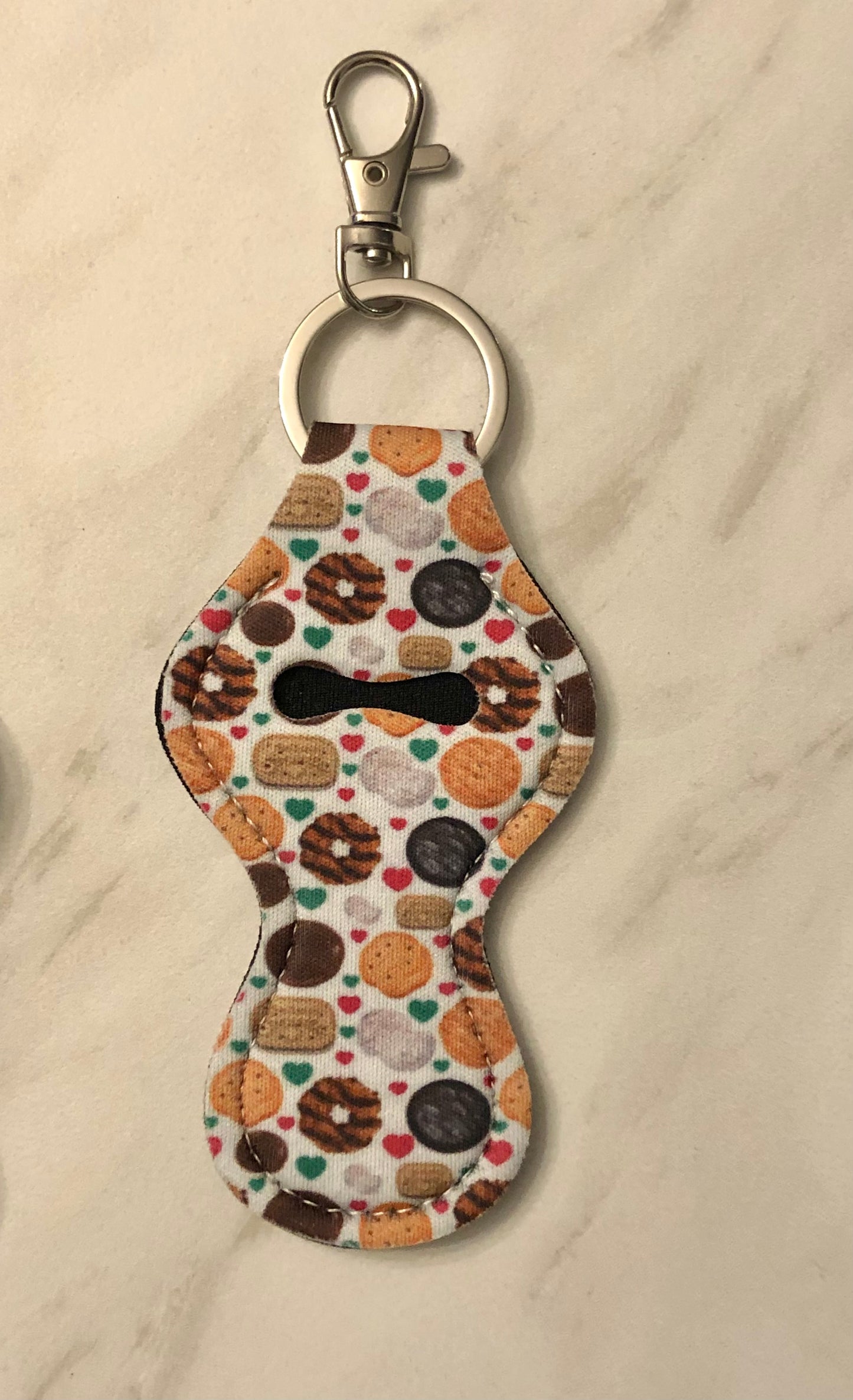 Lip gloss keychain
